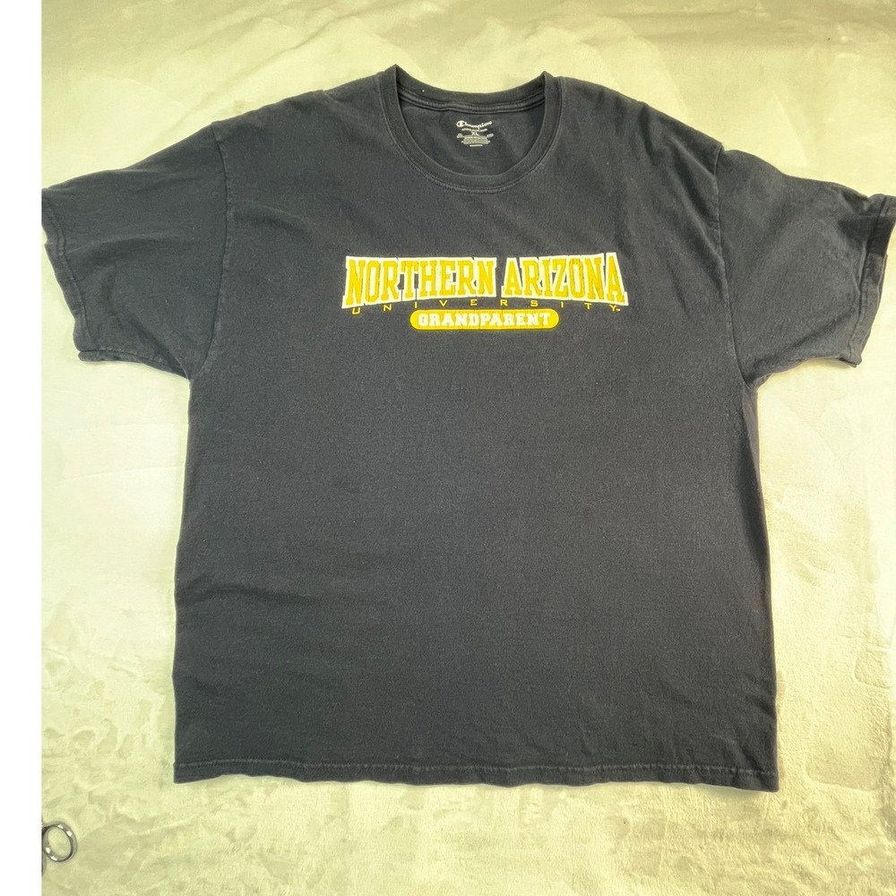 Northern‎ Arizona University Grandparent Shirt Mens XL Blue Champion
